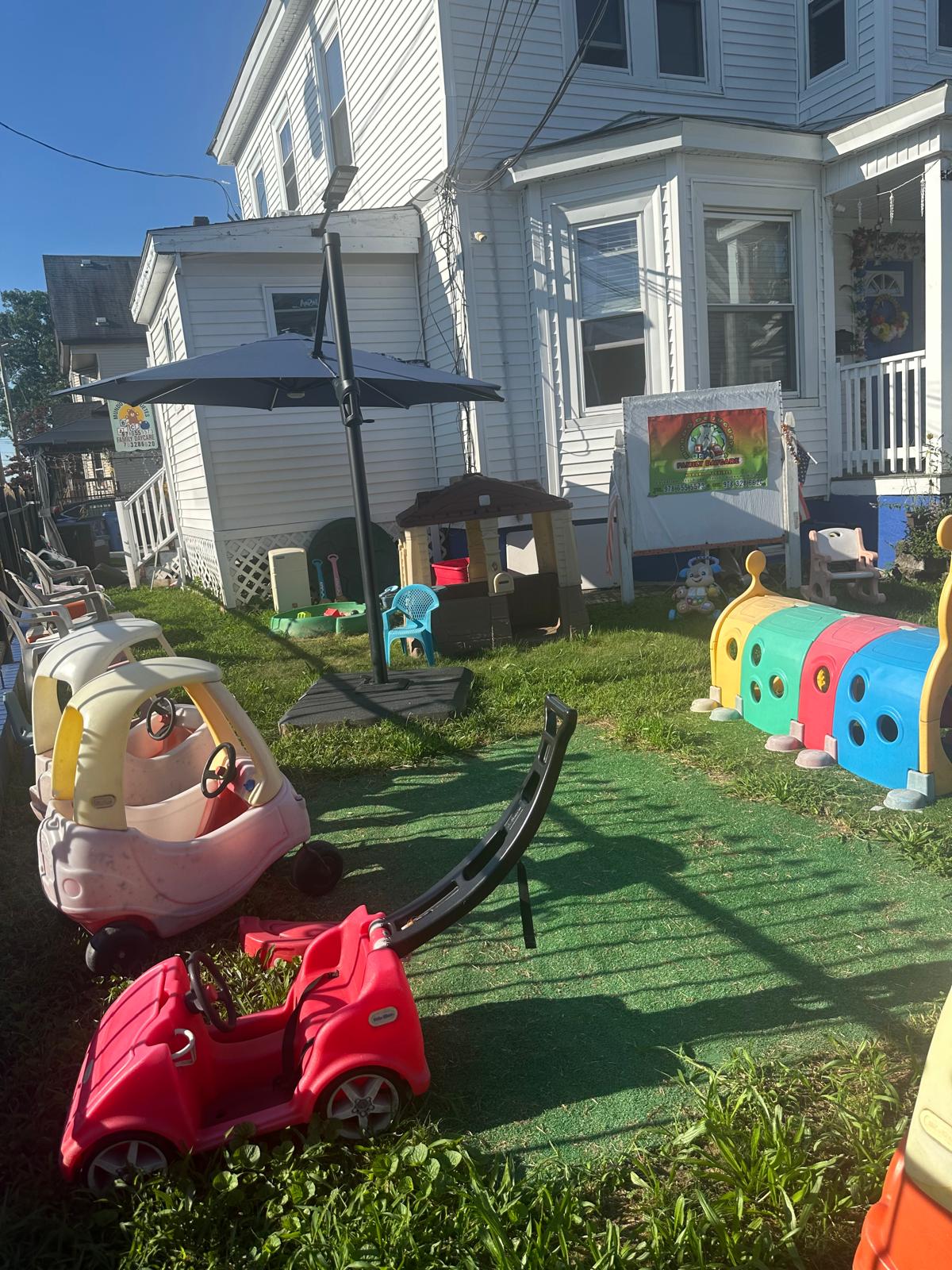 Outdoor play area